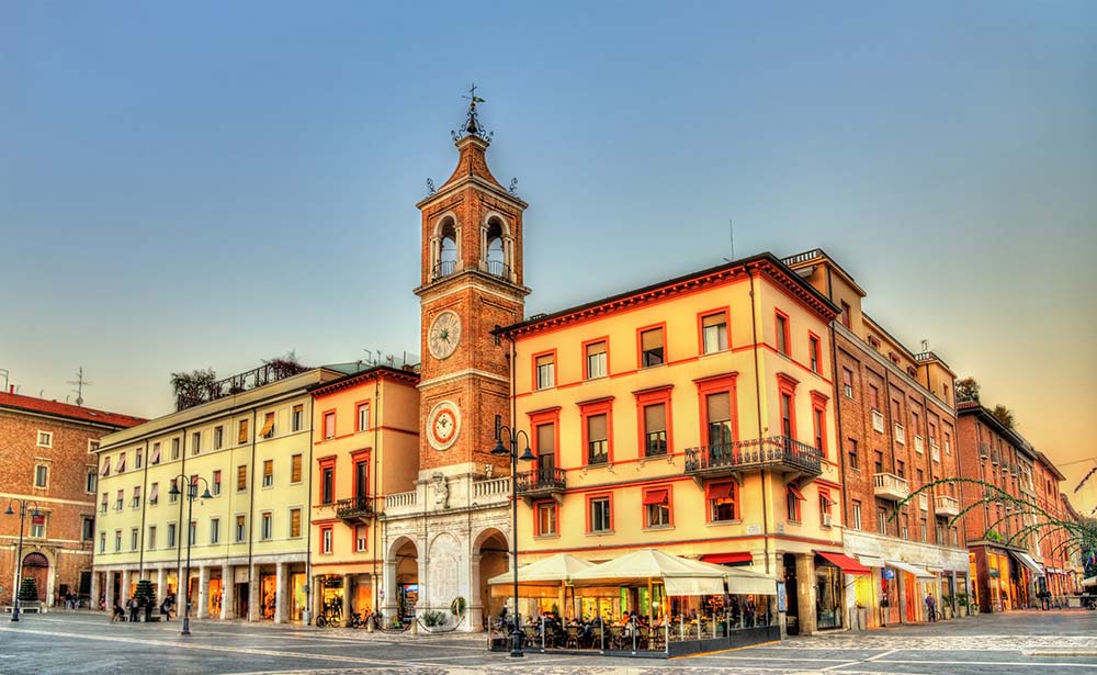 Piazze e Monumenti a Rimini centro città