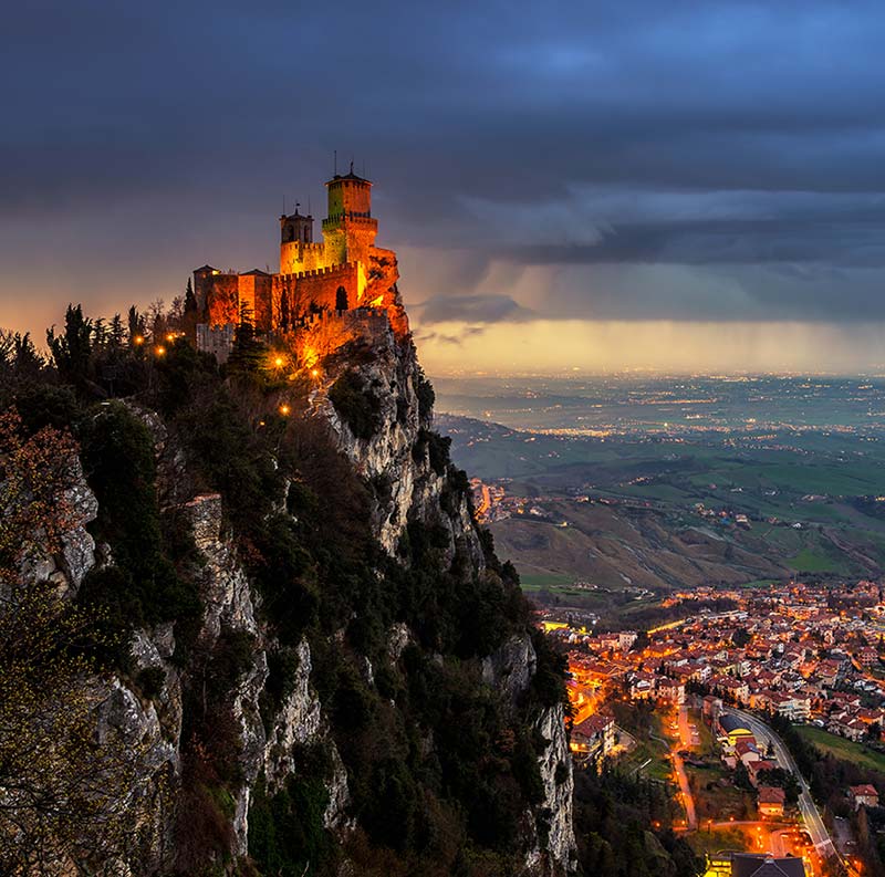 I Castelli della Romagna, San Marino